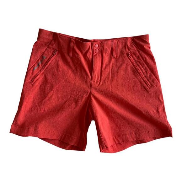 Merrell Women's Select-wick Orange Outdoor  Shorts - Size 6 - Picture 2 of 9